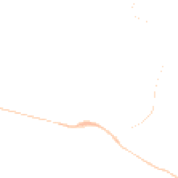 Night-time road noise heatmap for PO20 8NE