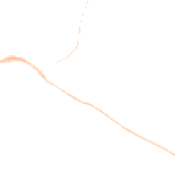 Night-time road noise heatmap for PO20 8NL