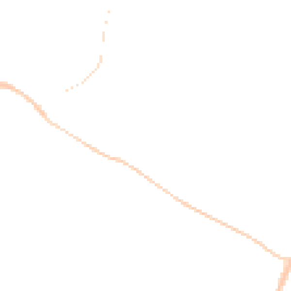 Night-time road noise heatmap for PO20 8NW