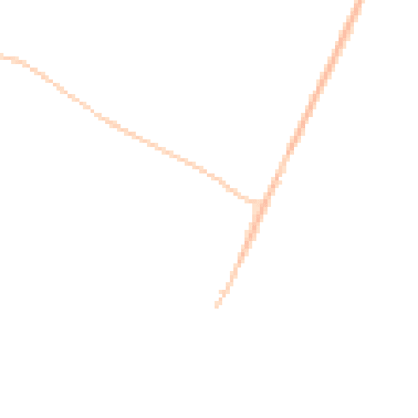 Night-time road noise heatmap for PO20 8PQ