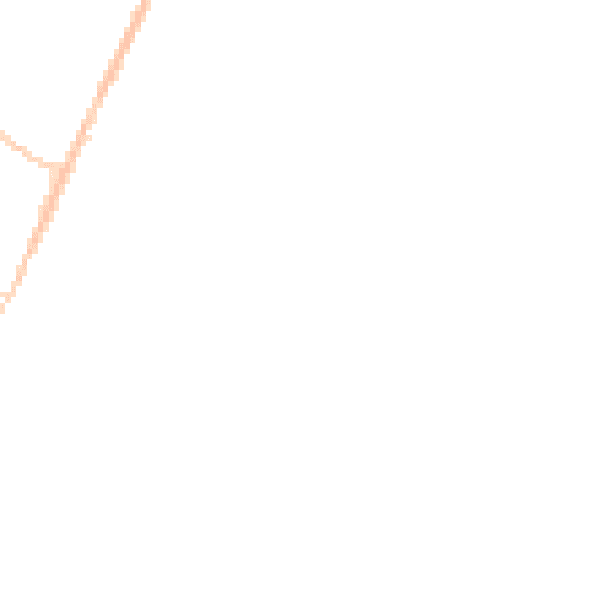 Night-time road noise heatmap for PO20 8QZ