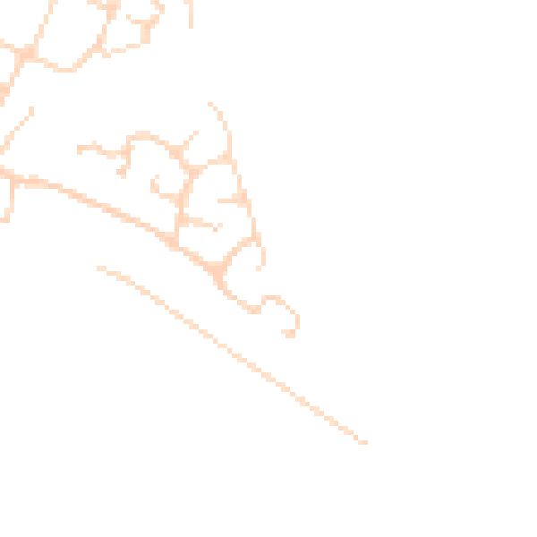 Daytime road noise heatmap for PO20 8RQ