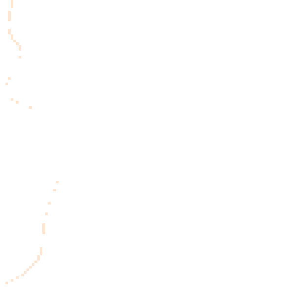 Night-time road noise heatmap for PO20 8SD