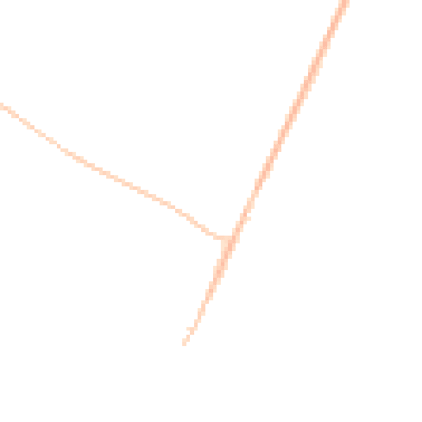 Night-time road noise heatmap for PO20 8SP