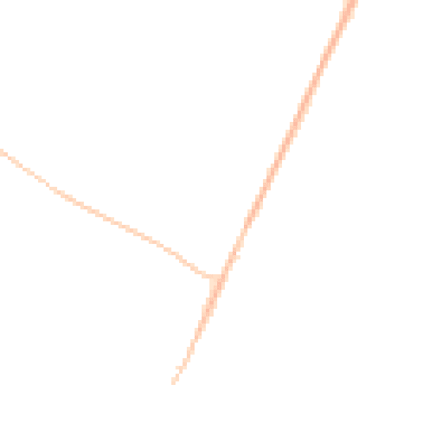 Night-time road noise heatmap for PO20 8SR