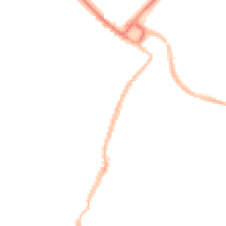 Night-time road noise heatmap for PO21 1AD