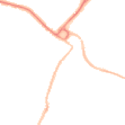 Night-time road noise heatmap for PO21 1AF