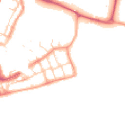 Daytime road noise heatmap for PO21 1AH