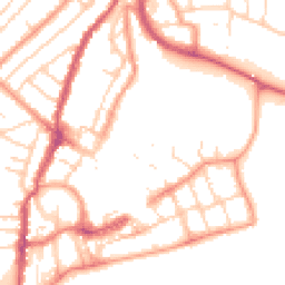 Daytime road noise heatmap for PO21 1BE
