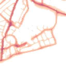 Daytime road noise heatmap for PO21 1BH