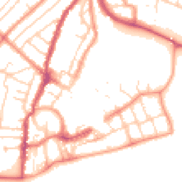 Daytime road noise heatmap for PO21 1BW