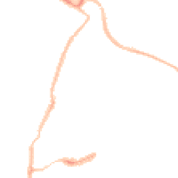Night-time road noise heatmap for PO21 1DE