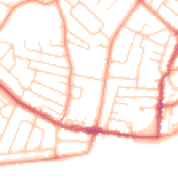 Daytime road noise heatmap for PO21 2FG