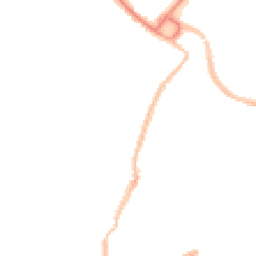 Night-time road noise heatmap for PO21 2HD