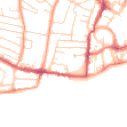 Daytime road noise heatmap for PO21 2JA