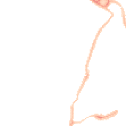 Night-time road noise heatmap for PO21 2LA