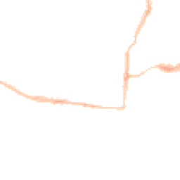 Night-time road noise heatmap for PO21 2LD