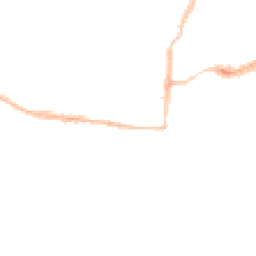 Night-time road noise heatmap for PO21 2LG