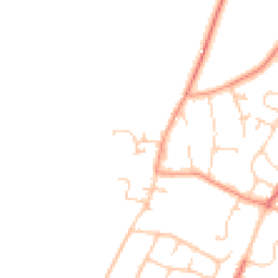 Daytime road noise heatmap for PO21 3FL