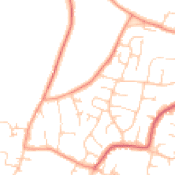 Daytime road noise heatmap for PO21 3PB