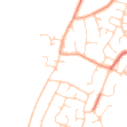 Daytime road noise heatmap for PO21 3QX
