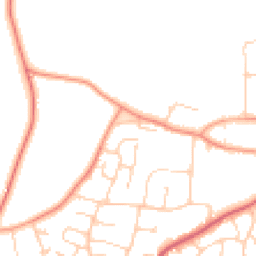 Daytime road noise heatmap for PO21 3UP