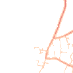 Daytime road noise heatmap for PO21 3UQ