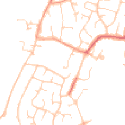 Daytime road noise heatmap for PO21 4FH