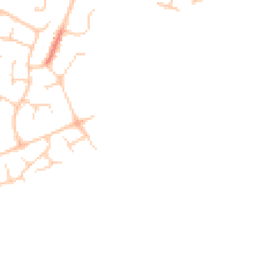 Daytime road noise heatmap for PO21 4HF
