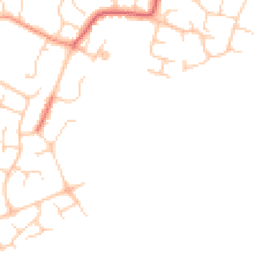 Daytime road noise heatmap for PO21 4HL