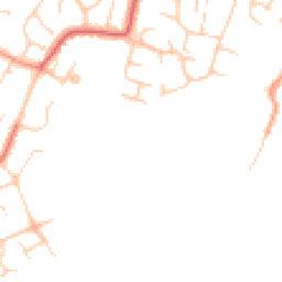 Daytime road noise heatmap for PO21 4HN