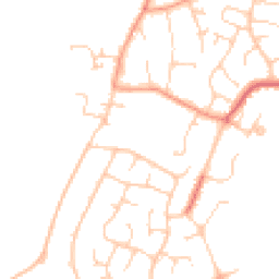 Daytime road noise heatmap for PO21 4NH