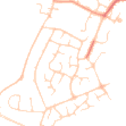 Daytime road noise heatmap for PO21 4RU