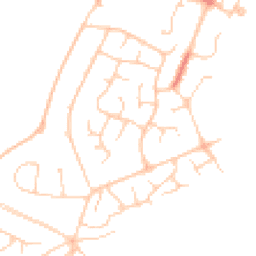 Daytime road noise heatmap for PO21 4RX