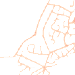 Daytime road noise heatmap for PO21 4UD