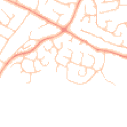 Daytime road noise heatmap for PO21 4XQ