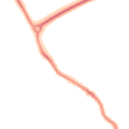 Night-time road noise heatmap for PO21 5BY