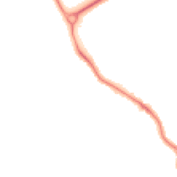 Night-time road noise heatmap for PO21 5DB