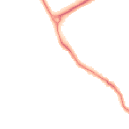 Night-time road noise heatmap for PO21 5DP