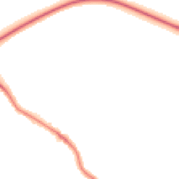 Night-time road noise heatmap for PO21 5FG