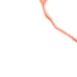 Night-time road noise heatmap for PO21 5GH