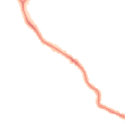 Night-time road noise heatmap for PO21 5UJ