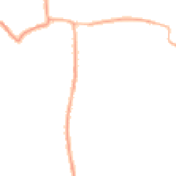 Night-time road noise heatmap for PO33 1AL