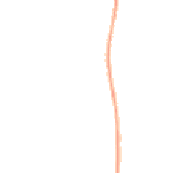 Night-time road noise heatmap for PO33 1AY