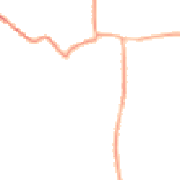 Night-time road noise heatmap for PO33 1BT