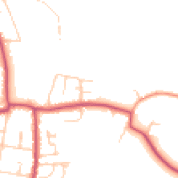 Daytime road noise heatmap for PO33 1NP