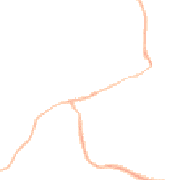 Night-time road noise heatmap for PO33 1SX