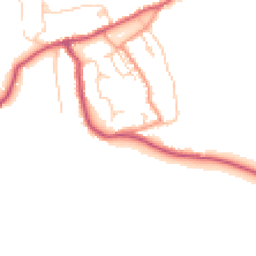 Daytime road noise heatmap for PO33 1TA