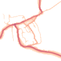 Daytime road noise heatmap for PO33 1TP