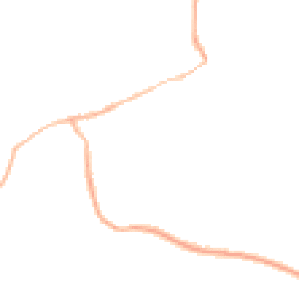 Night-time road noise heatmap for PO33 1TP